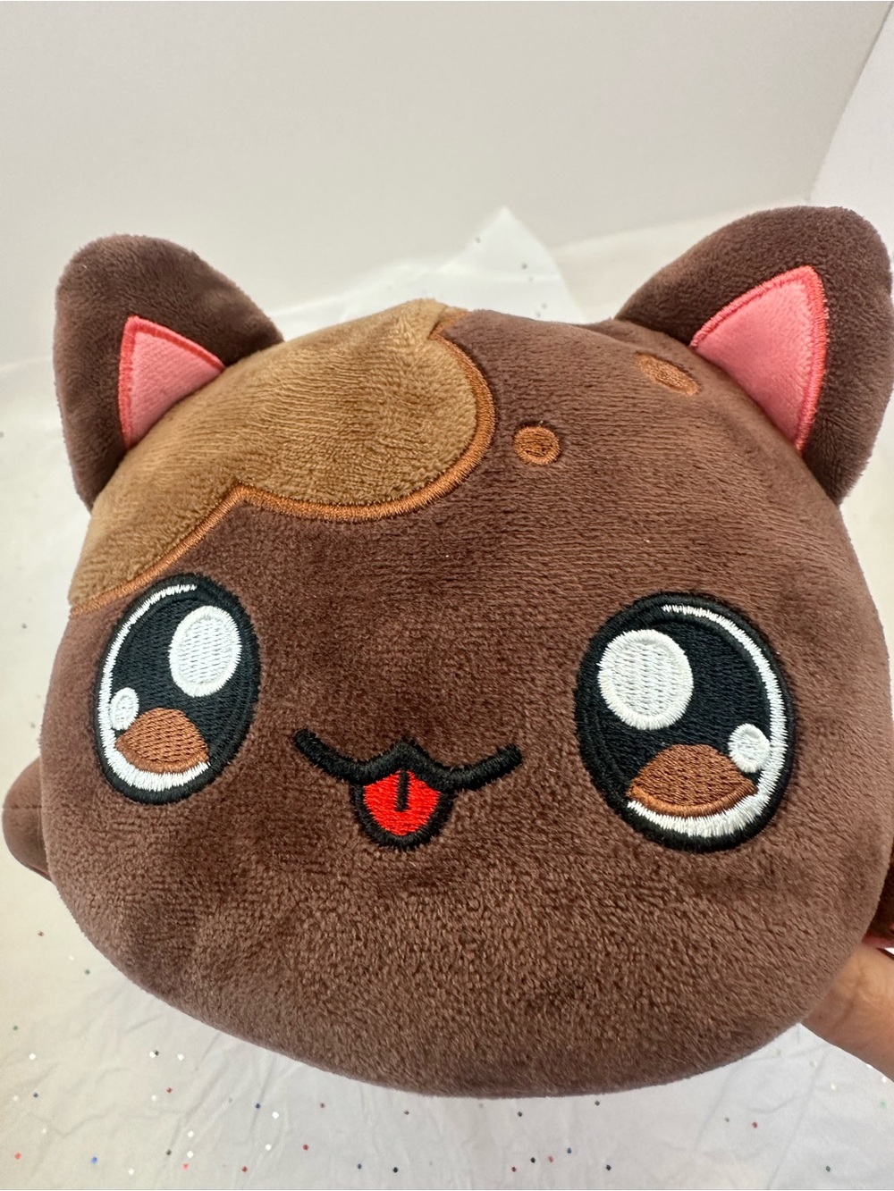 Aphmau MeeMeows Soda Cat plush 11”